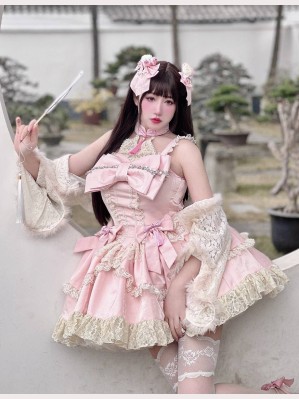 Romantic Dream Qi Lolita Dress JSK by Diamond Honey (DH348)
